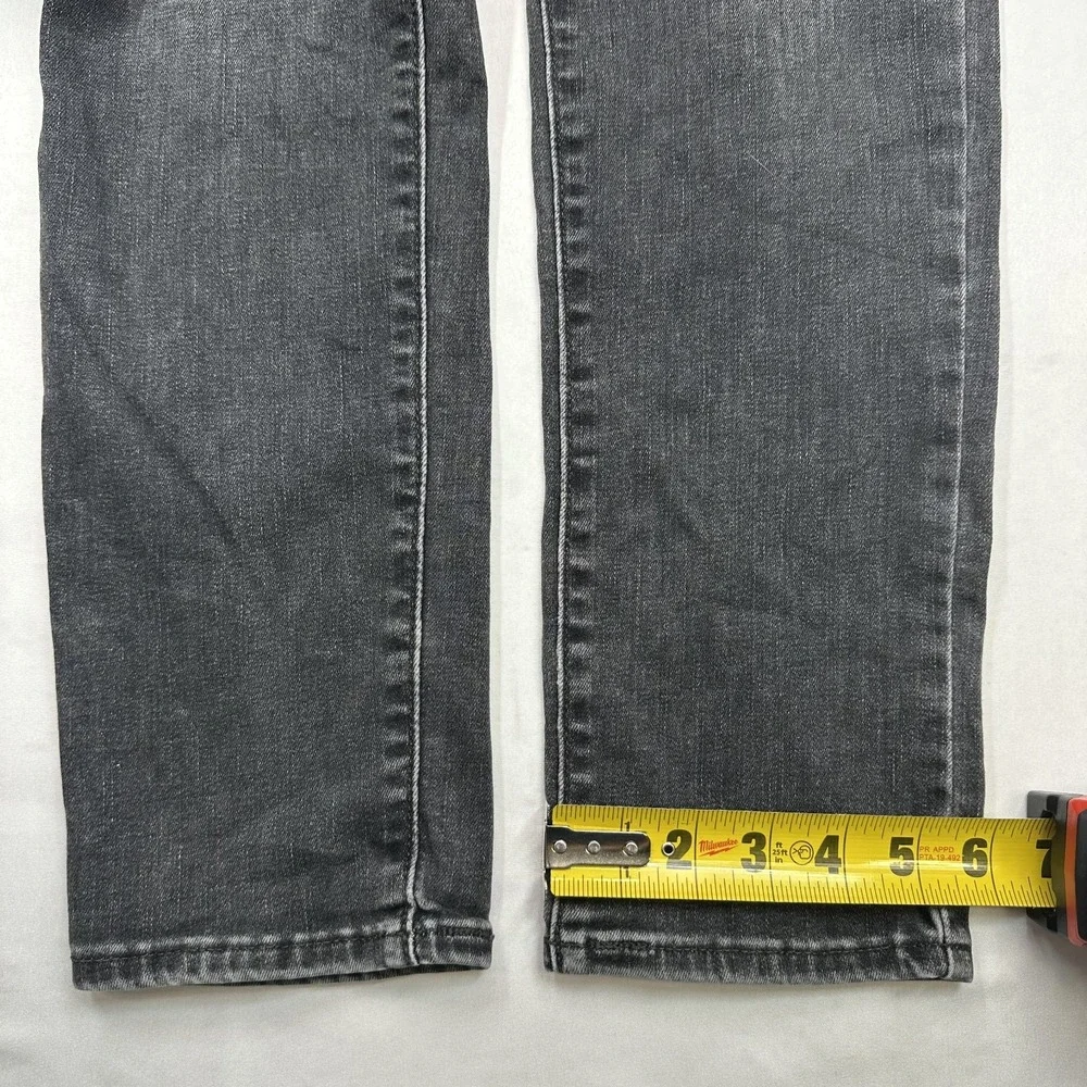 Levi's 721 Women's High‎ Rise Skinny Jeans Size 33 Waterless Stretch Denim Black